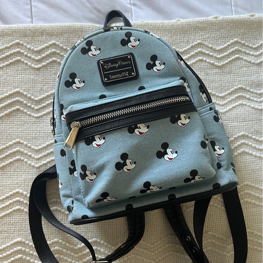 Mickey Mouse Denim Loungefly🐭